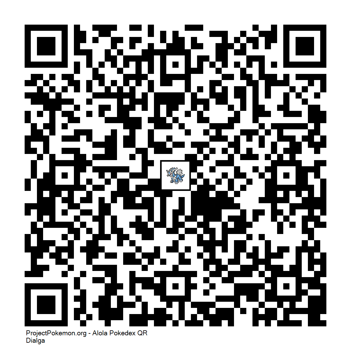 Cdigo QR de Dialga